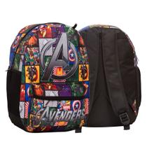 Bolsa Mochila Escolar Masculina Vingadores Passeio Viagem