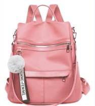Bolsa Mochila Feminina Antifurto Impermeável com alça de Ombro Bolsa Mochila Feminina Antifurto Impermeável com alça de Ombro