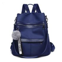 Bolsa Mochila Feminina Antifurto Impermeável com alça de Ombro Bolsa Mochila Feminina Antifurto Impermeável com alça de Ombro