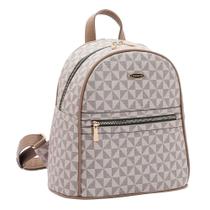 Bolsa Mochila Feminina Chenson com Elemento Gráfico Bolsa Mochila Feminina Chenson com Elemento Gráfico