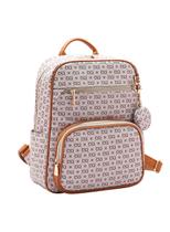 Bolsa Mochila Feminina Chenson Notebook 8485078 Monograma