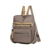 Bolsa Mochila Feminina Com Alça Transversal e Costas Antifurto Impermeável Passeio Escola Trabalho