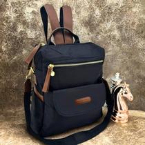 Bolsa Mochila Feminina Impermeável Pavão De Ouro Original Veja o Vídeo