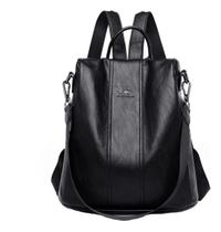 Bolsa Mochila Feminina material sintético Espaçosa Faculdade