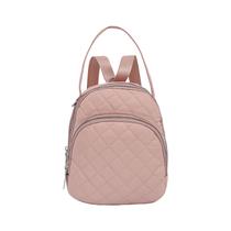 Bolsa Mochila Feminina Pequena Transversal Mão Vários bolsos Resistente Reforçada Leve Passeio Casual Bolsa Mochila Feminina Pequena Transversal Mão Vários bolsos Resistente Reforçada Leve Passeio Casual