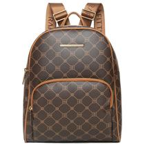 Bolsa Mochila Feminina Rafitthy 28.25176 Grande Monograma