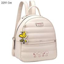 Bolsa Mochila Feminina Snoopy SP2291 - Lançamento - Semax