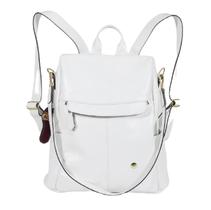 Bolsa Mochila Feminina Social Anti furto Notebook 13" em Couro Legitimo - Betania Couros