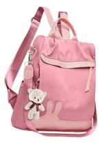 Bolsa Mochila Feminina Tiracolo Estilosa Trabalho Lançamento