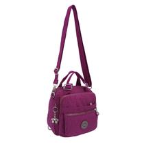 Bolsa Mochila Feminina Transversal Mão Ombro Costas Reforçada Resistente Casual Pequena vários Bolsos Menino e Menina - Menino & Menina