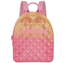 Bolsa Mochila Infantil Molekinha Rosa