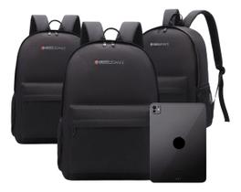 Bolsa Mochila Kross Elegance Para Notebook Resistente Espaçosa Preto Bolsa Mochila Kross Elegance Para Notebook Resistente Espaçosa Preto