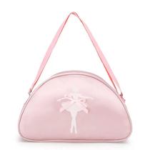 Bolsa Mochila Mala Maleta Casual Passeio Infantil de Menina Bailarina Ballet Lilás e Rosa