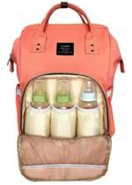 Bolsa Mochila Maternidade Com Bolso Térmico Funcional Bolsa Mochila Maternidade Com Bolso Térmico Funcional
