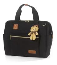 Bolsa Mochila Maternidade Impermeável Bebê Preta - BH Store Bolsa Mochila Maternidade Impermeável Bebê Preta - BH Store