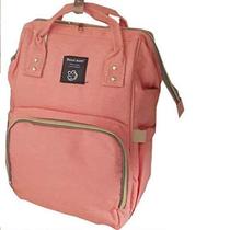 Bolsa Mochila Maternidade Impermeável - Mamãe 1005 Rosa