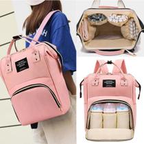 Bolsa Mochila Maternidade Multifunção Impermeável Menino Menina Prática e Moderna Bolsa Mochila Maternidade Multifunção Impermeável Menino Menina Prática e Moderna
