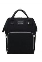 Bolsa Mochila Maternidade Multifunção Super Pratica Moderna PRETO