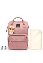 Bolsa Mochila Maternidade Multifuncional Espaçosa C/ Gancho Para Carrinho