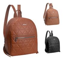 Bolsa Mochila Media Feminina Em Matelassê Colors Linda Alice Palucci