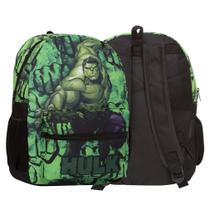 Bolsa Mochila Menino Juvenil Hulk Costas Criança Passeio