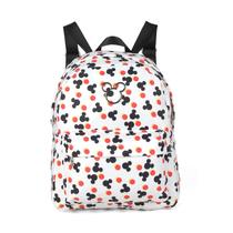 Bolsa mochila mickey branca carinhas original