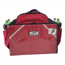 Bolsa Mochila Moto Multiuso Reforçada Nylon P Pizzas De 40cm