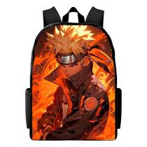 Bolsa Mochila Naruto Volta As Aulas Pré Escola Juvenil Infantil Varias Estampas