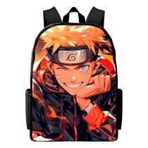 Bolsa Mochila Naruto Volta As Aulas Pré Escola Juvenil Infantil Varias Estampas - Stampart