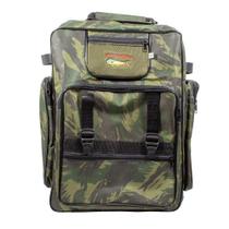 Bolsa Mochila Para Camping Pesca Viagem EBF Motopesca Grande - Camuflada