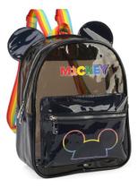 Bolsa Mochila Passeio Original Mickey Mouse Orelhas 3d