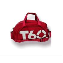 Bolsa Mochila T60 Vários Compartimentos Espaçosa academia impermeável