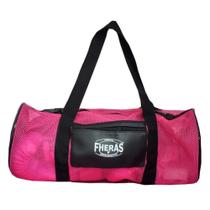 Bolsa Mochila Telada Fheras Luvas Muay Thai Academia Futebol