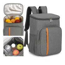 Bolsa Mochila Térmica 18L Para Praia Cerveja Freezer Marmita