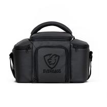 Bolsa Mochila Térmica Bag Lancheira Academia Marmita Frasqueira Fitness Passeio Lazer Esportivo Top Preto