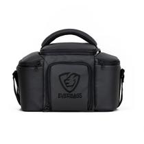 Bolsa Mochila Térmica Bag Lancheira Academia Marmita Frasqueira Fitness Passeio Lazer Esportivo Top Preto - Everbags