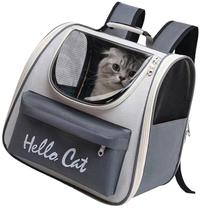 Bolsa Mochila Transporte Gato Pet Animais Estimaçao Visao Panoramica Bolsos Ar Ventilaçao Passeio Viagem Acampamento Ventilaçao - Ralos e Toneiras