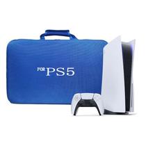 Bolsa Mochila Transporte Para Playstation 5 Digital Ultra e Acessórios Azul
