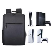 Bolsa Mochila Transporte Para Playstation 5 FAT Slim Pro PS4 Case Bag Preta