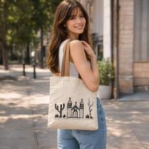 Bolsa Moda Praia Ecobag Sacola Feminina Ecológica Tecido Algodão Media Bolsa Moda Praia Ecobag Sacola Feminina Ecológica Tecido Algodão Media