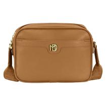 Bolsa Modare Casual Com Alça Moderna Tranversal Feminina Camel