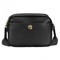 Bolsa Modare Preta Casual Feminina Moderna e Prática