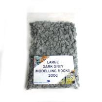 Bolsa Modelling Rocks WWS War World Scenics cinza escuro de 200 g