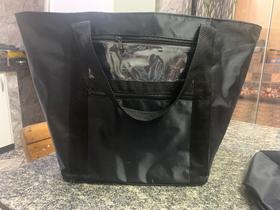 Bolsa modelo bag para sacoleira - Tam P - cor preta - Londrina embalagens