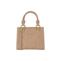 Bolsa Moleca Feminina Em Pvc Alça Dupla - Nude