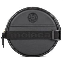 Bolsa Moleca Redonda Transversal Preto - Feminino