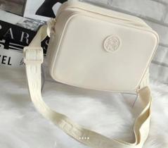 Bolsa Moleca Transversal Minibag Cor Off White Tamanho Único