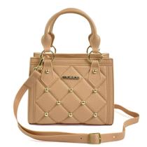 Bolsa Moleca Transversal Pequena Pedraria Alça de Mão Feminina Nude - Bolsa Moleca Transversal Pequena Pedraria Alça de Mão Feminina Nude -