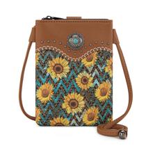 Bolsa Montana West PH02-597BR Sunflower Crossbody 17x4x19cm Bolsa Montana West PH02-597BR Sunflower Crossbody 17x4x19cm