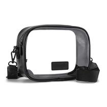 Bolsa Montana West WG229-603BK Clear Stadium Crossbody